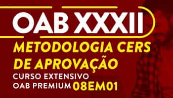 OAB 1ª Fase - Metodologia CERS 8 em 1