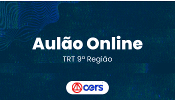 Aulão de Revisão Online - TRT 9ª Região - Gratuito