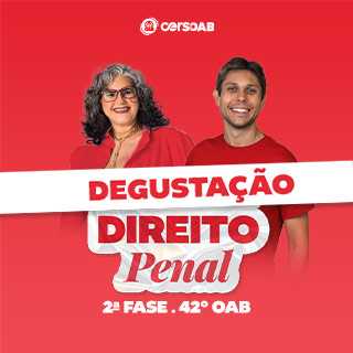 Curso Degustação - 42° Exame - Direito Penal