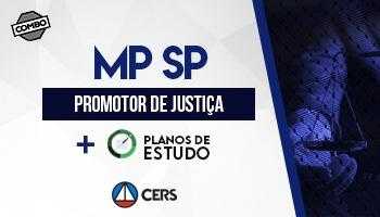 COMBO: MPSP – CURSO PARA O MINISTÉRIO PÚBLICO DE SÃO PAULO – (PROMOTOR DE JUSTIÇA)  + PLANOS DE ESTUDOS