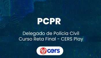 PCPR - Delegado de Polícia Civil