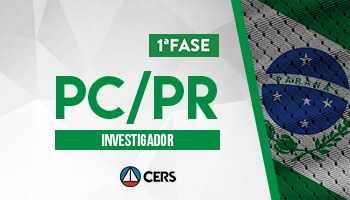 PCPR - Investigador de Polícia Civil