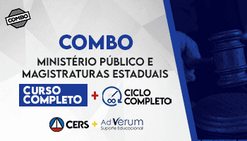 COMBO: CURSO COMPLETO PARA O MINISTÉRIO PÚBLICO E MAGISTRATURA ESTADUAIS 2020 + CICLO COMPLETO - MAGISTRATURA ESTADUAL 2020