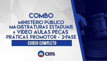 COMBO: CURSO COMPLETO PARA O MINISTÉRIO PÚBLICO E MAGISTRATURA ESTADUAIS 2020 + CURSO ONLINE | VIDEOAULAS | PEÇAS PRÁTICAS PARA PROMOTOR DE JUSTIÇA | 2ª FASE