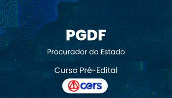 PGDF - Procurador do Distrito Federal