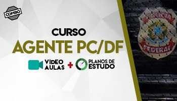 COMBO:  CURSO RETA FINAL PARA CONCURSO DE AGENTE DE POLÍCIA CIVIL DO DISTRITO FEDERAL – PC DF + PLANOS DE ESTUDO